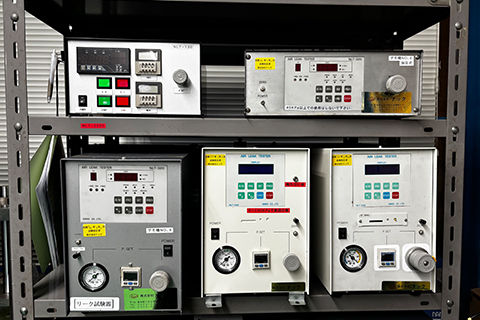 リークテスト・ラボの設備